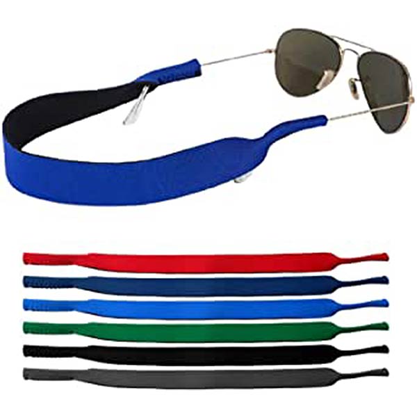 kuou 6 Pieces Neoprene Floating Glasses Head Strap