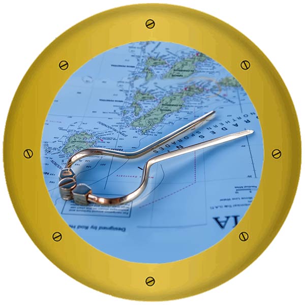 porthole shows how to plot courses on a map